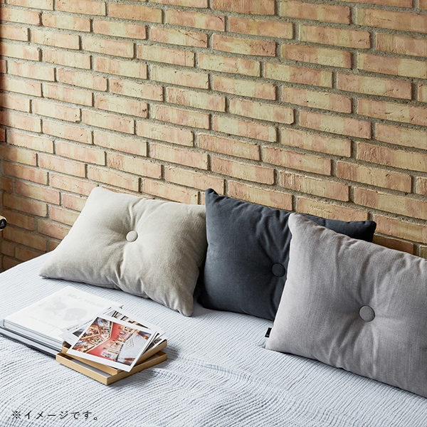 【販売終了品・40%OFF】HAY (ヘイ) Dot Cushion 1 (ドット クッション) Steelcut Trio グリーン/コーラル/グレー 北欧/インテリア