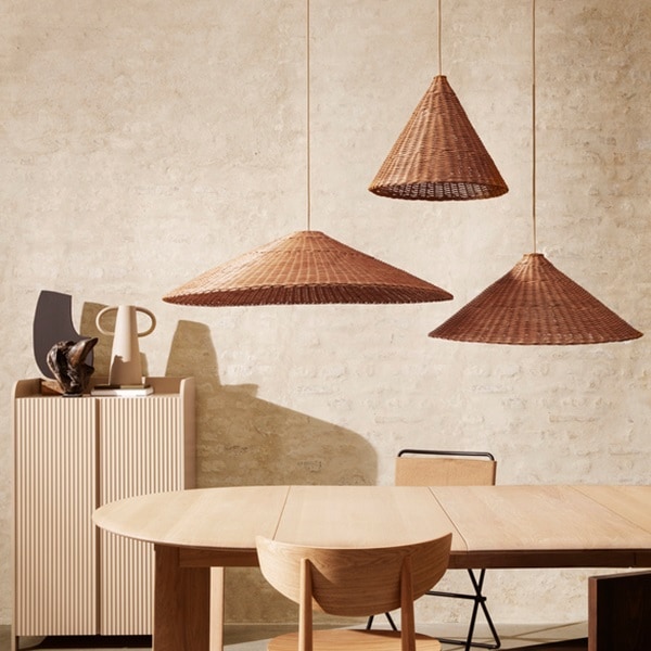 【国内在庫あり】 ferm LIVING (ファームリビング) Dou Lampshade (ドウ ランプシェード) φ90cm 北欧/インテリア/照明/ペンダント/日本正規代理店品