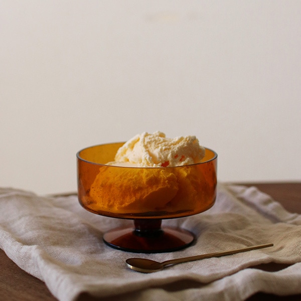 【国内在庫あり】ferm LIVING (ファームリビング) Oli Dessert Cup (オリ デザートカップ) アンバー/リサイクルクリア 北欧/食器/ガラス/日本正規代理店